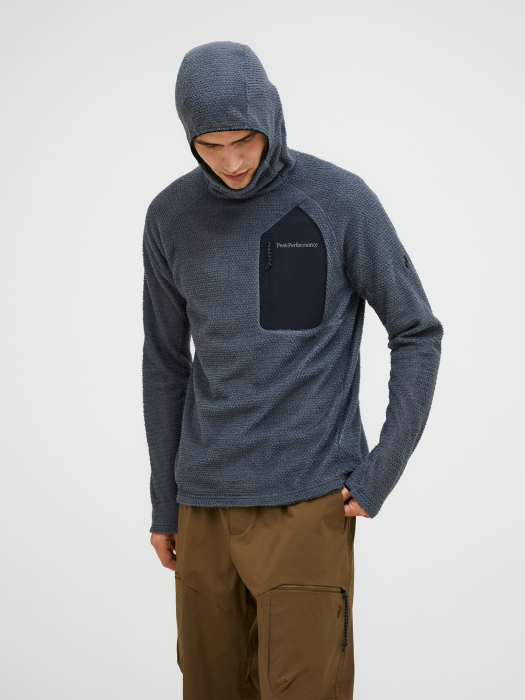 Freelight Polartec® Alpha™ Hood Men MOUNTAIN MIST Freelight Polartec® Alpha™ Hood Men MOUNTAIN MIST
