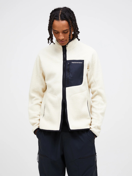 NatureRush Pile Zip Jacket Men model NatureRush Pile Zip Jacket Men model