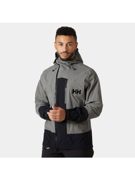 Helly Hansen Men Odin Bc Infinity Shell Jacket Concrete Helly Hansen Men Odin Bc Infinity Shell Jacket Concrete