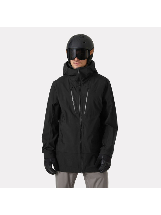 Helly Hansen Men's Alpha Long Ski Shell Black Helly Hansen Men's Alpha Long Ski Shell Black
