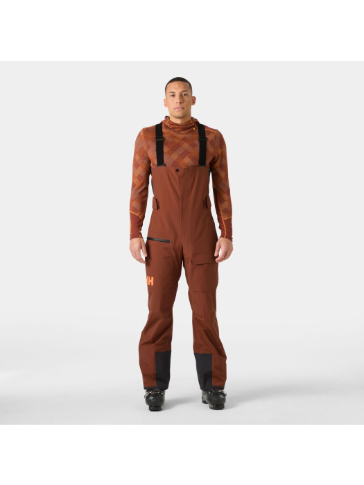Helly Hansen Men Sogn Bib Shell 2.0 Pant Iron Oxide Helly Hansen Men Sogn Bib Shell 2.0 Pant Iron Oxide