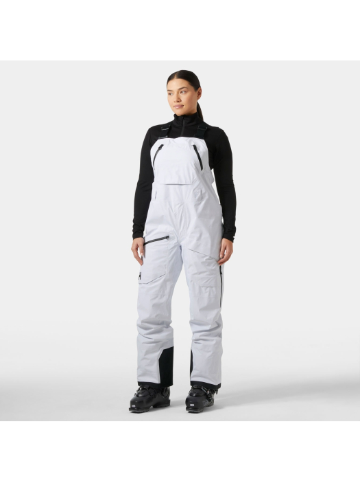 Helly Hansen Ridge Infinity Shell Bib Women White Helly Hansen Ridge Infinity Shell Bib Women White