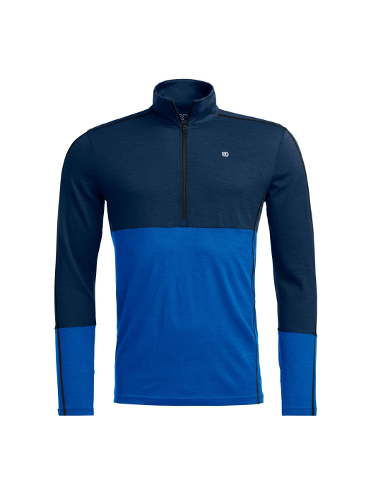 185 RockNwool Zip Neck M deep-ocean 185 RockNwool Zip Neck M deep-ocean